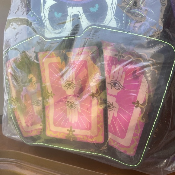 LOUNGEFLY LENTICULAR BACKPACK   DR FACILIER   .RETIRED - Picture 2 of 8